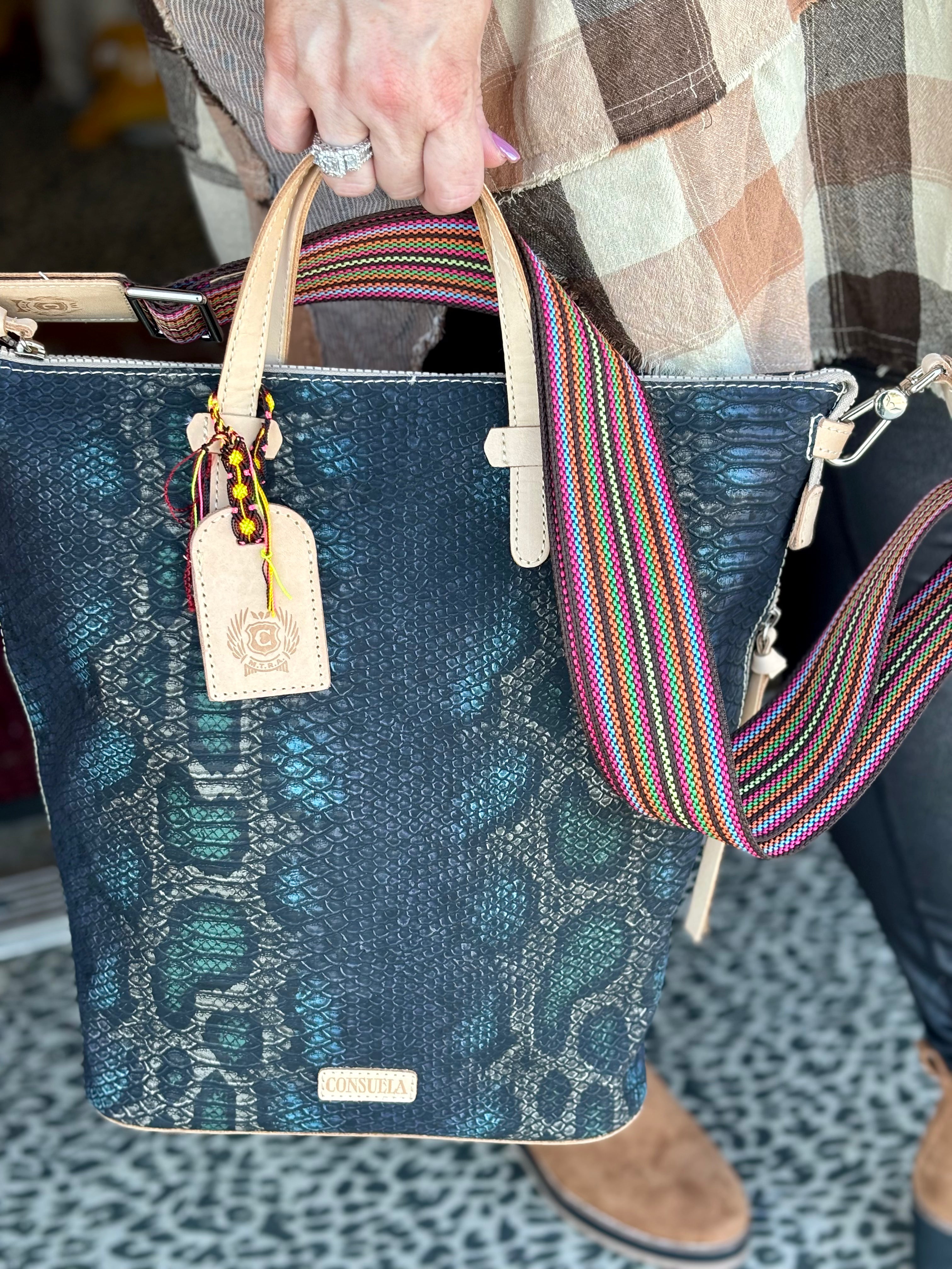 Consuela Rattler Sling The Leopard Antler Boutique LLC