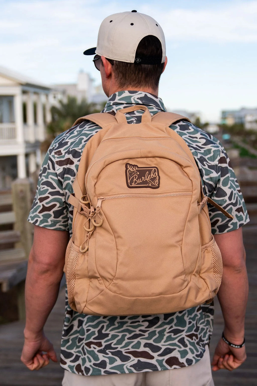 Coyote Tan Backpack - Burlebo – The Leopard Antler Boutique LLC display picture 2