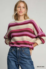 Taking Chances Stripe Top