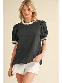 High Contrast Top