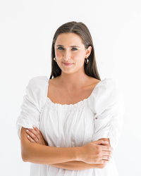 Susan Shaw Pearl Accent Hoops
