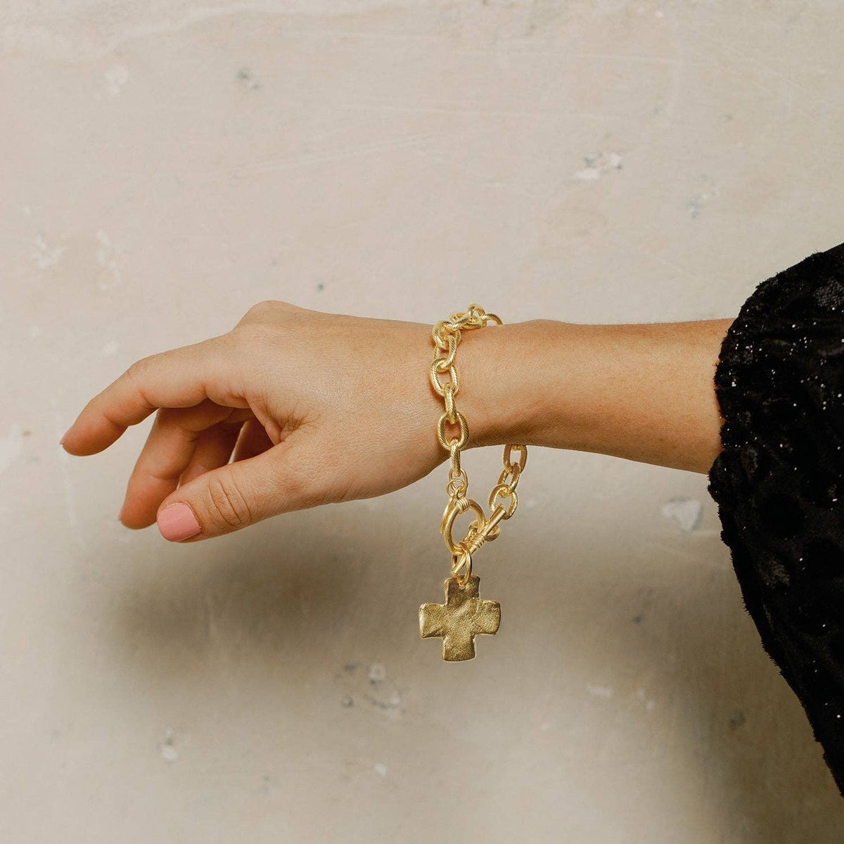 Susan Shaw Cross Toggle Bracelet