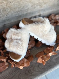 Corkys Hearsay Fur Sandal
