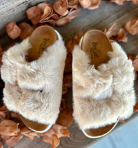 Corkys Hearsay Fur Sandal