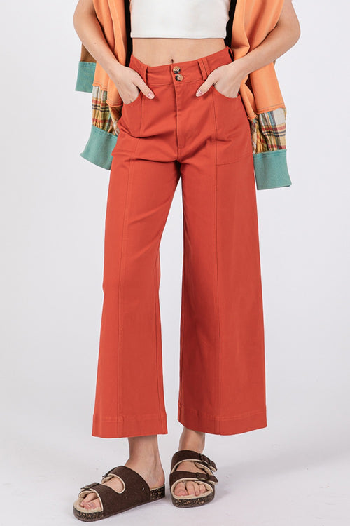 Cinnamon wide leg pants