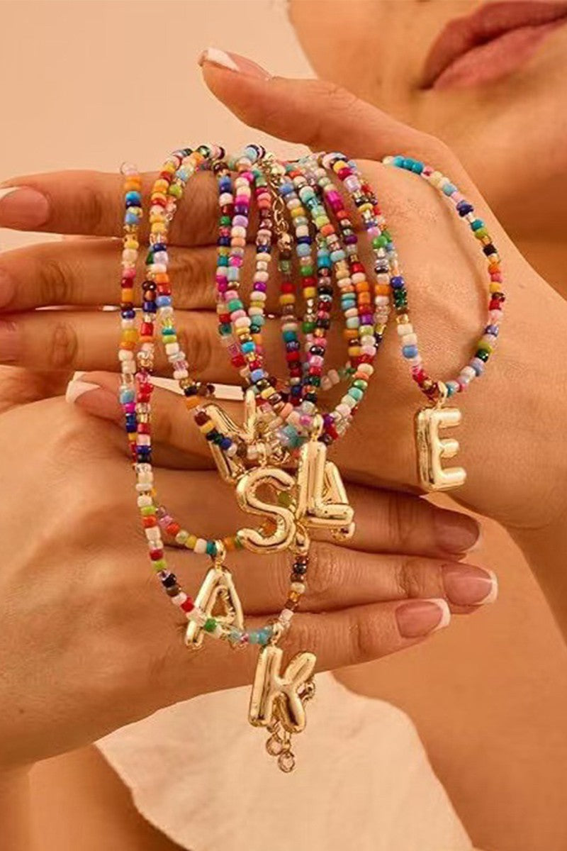 Colorful Bubble Bead Necklace