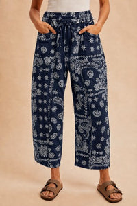 Bandana Barrel Pants