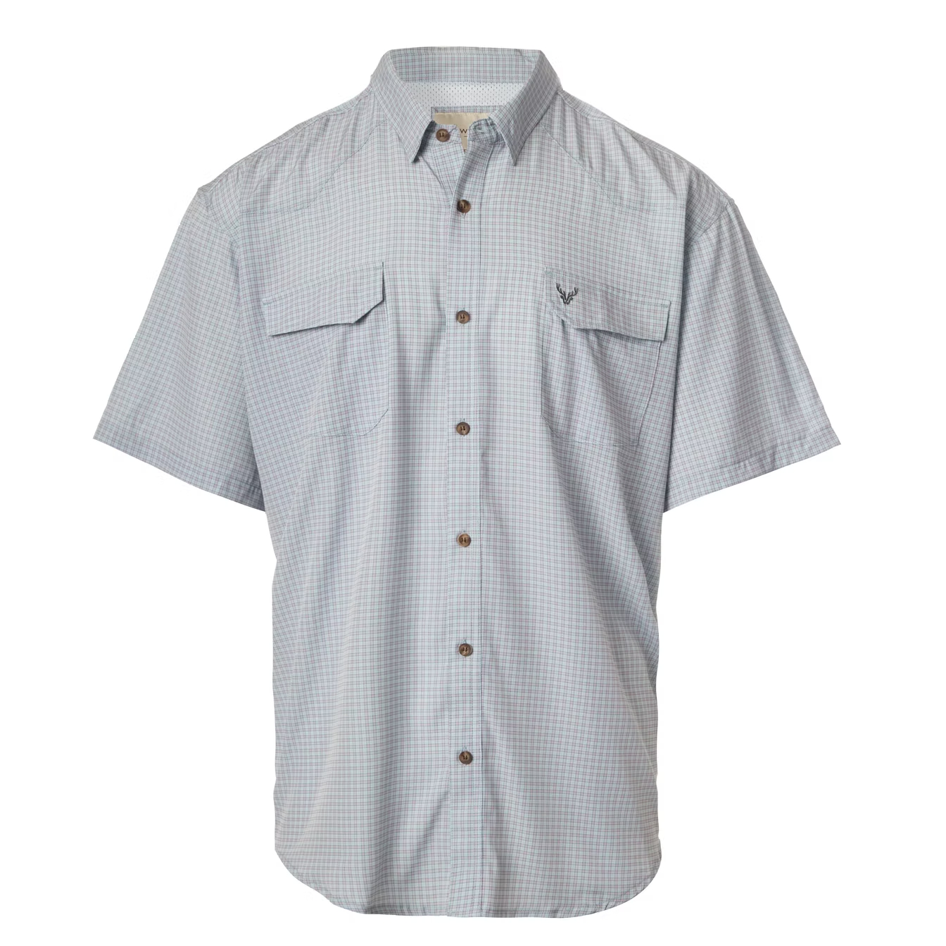 WILDGAME S/S CloudDrift Button Down Pink/Blue
