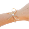 BB Gold Bow Bracelet