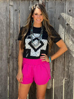 Kaci Cactus Cross Tee