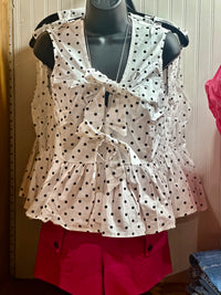 Pollie Polka Dot Top