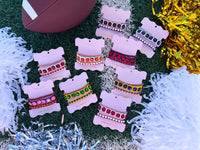 Game Day Enamel Stretch Bracelets {Set of 3}