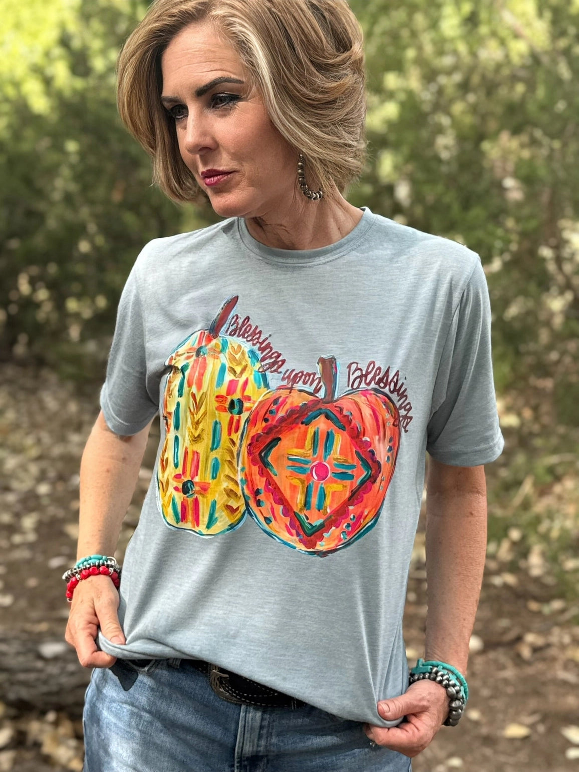 Callie Ann Stelter Blessings Upon Blessings Tee