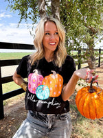 Hello Pumpkin V-Neck T-Shirt