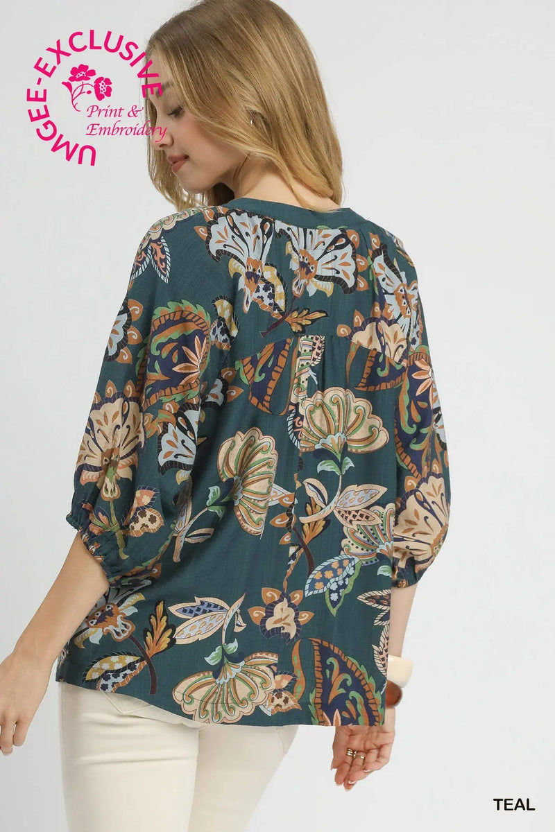 Skyline Bloom Top