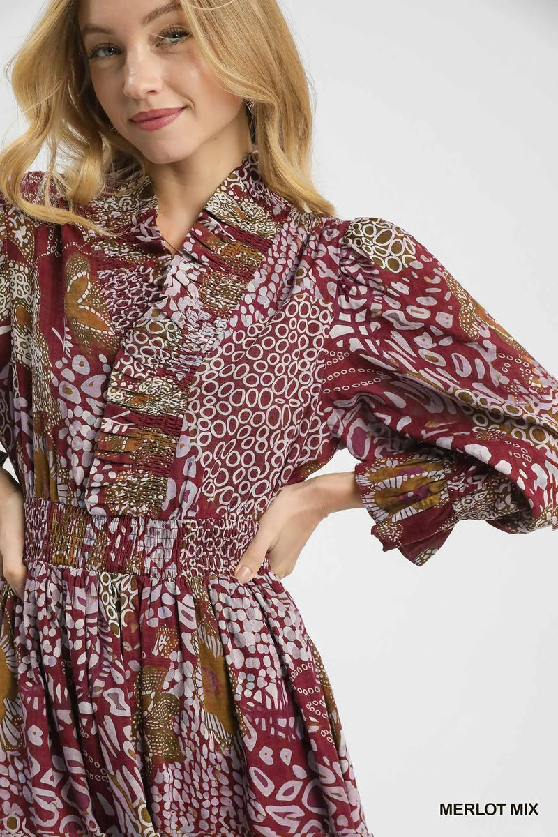 Suzanna Patchwork Dress