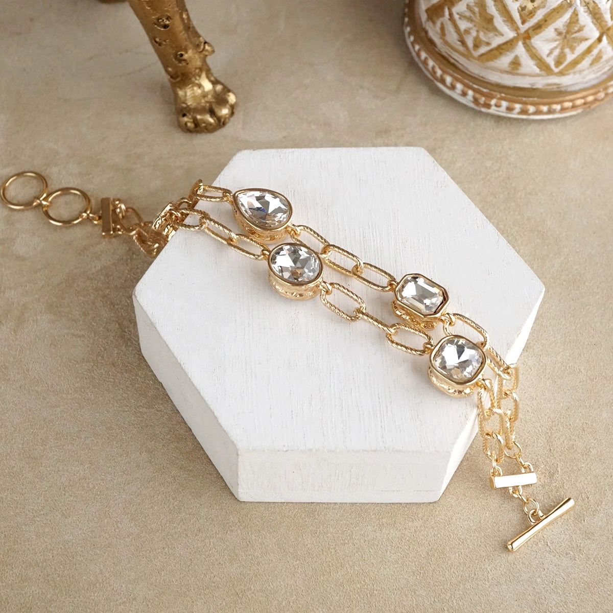 Always Golden Chain Bracelet
