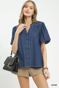 Storytime Denim Top