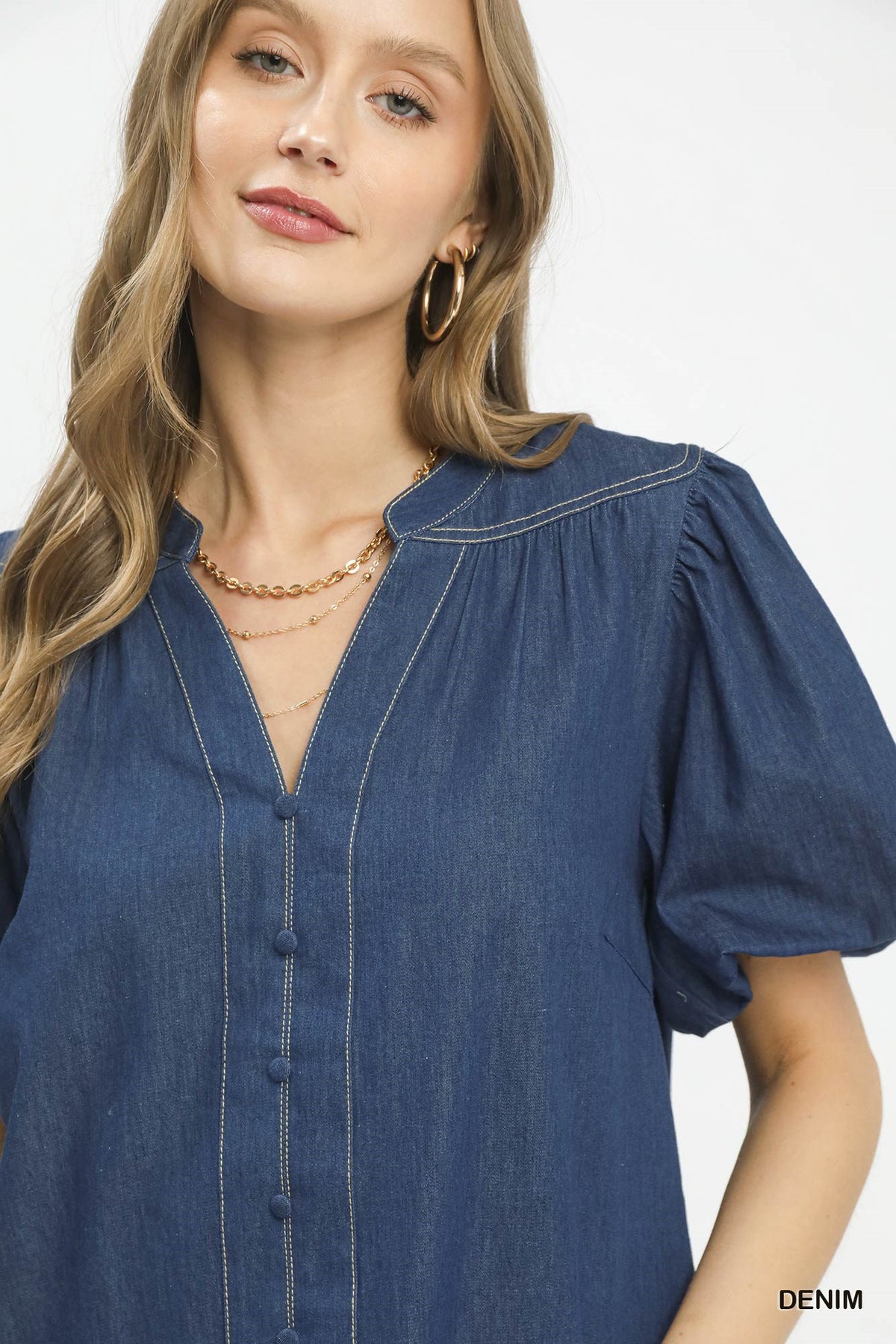 Storytime Denim Top