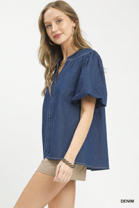 Storytime Denim Top