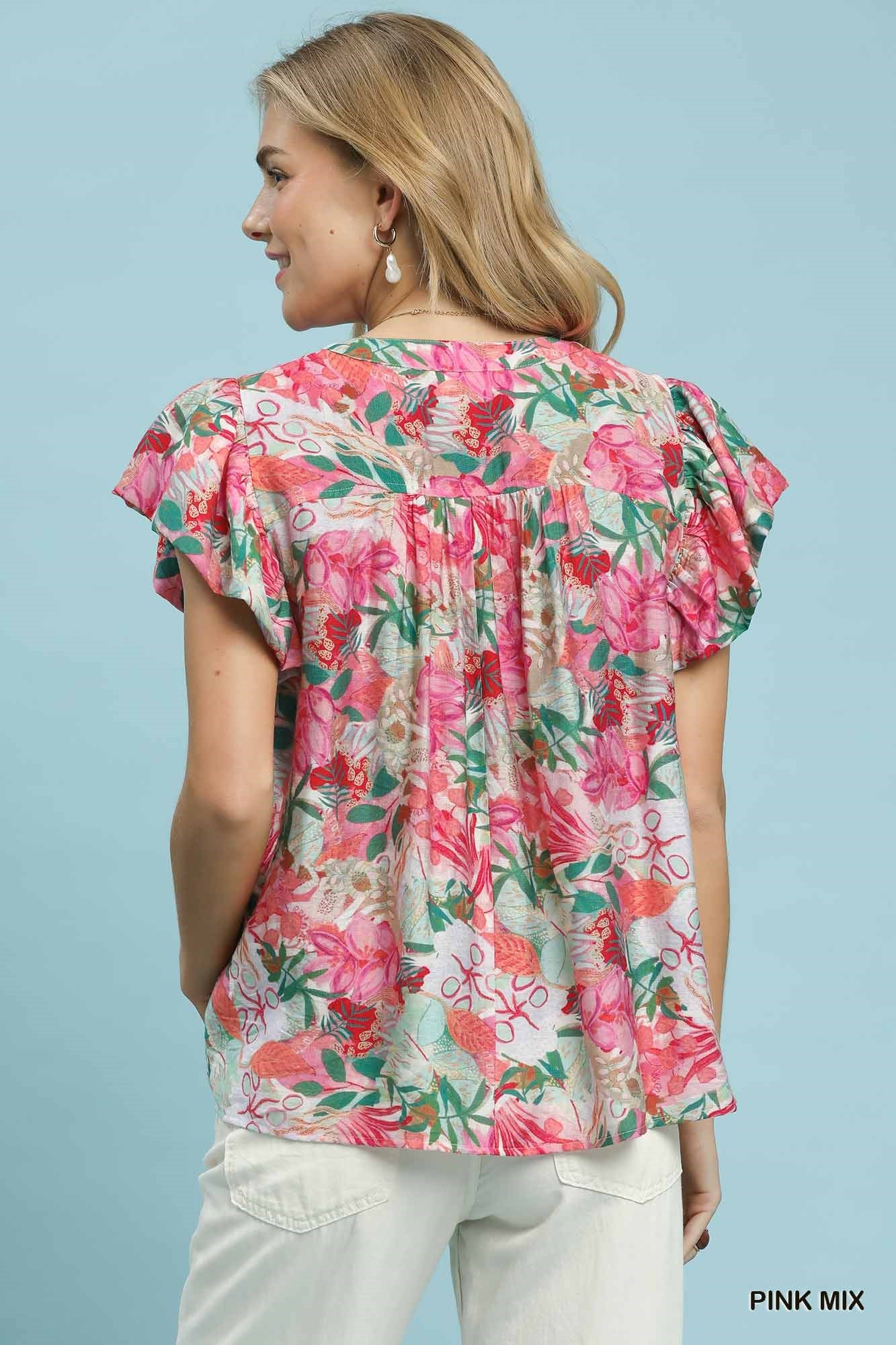 Breakaway Floral top