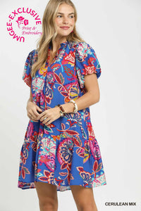 Double Take Dress- Royal