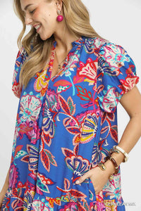 Double Take Dress- Royal