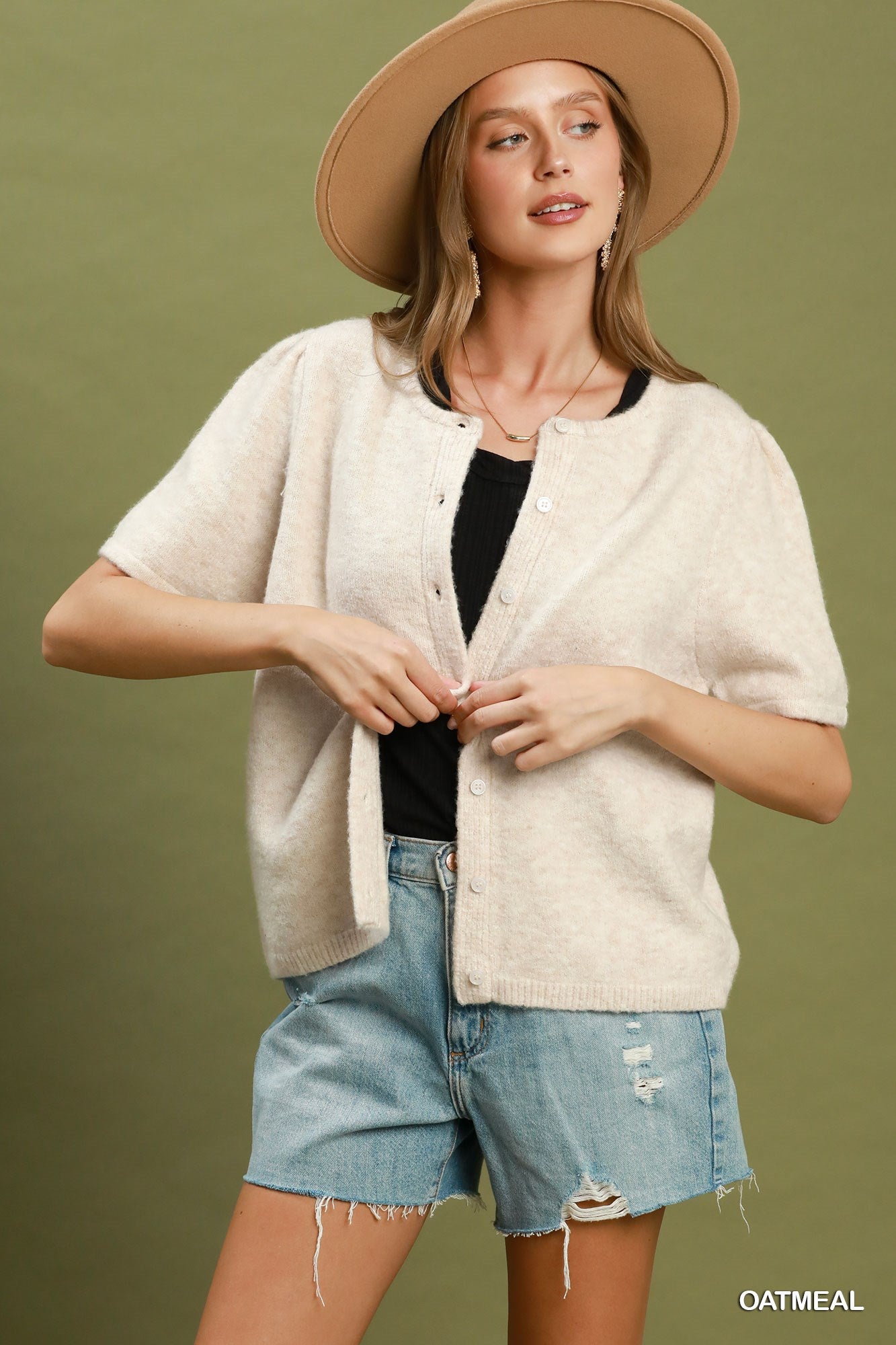 Easy Living Cardigan - Oatmeal