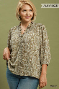 Falling Flowers Top