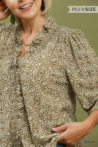 Falling Flowers Top