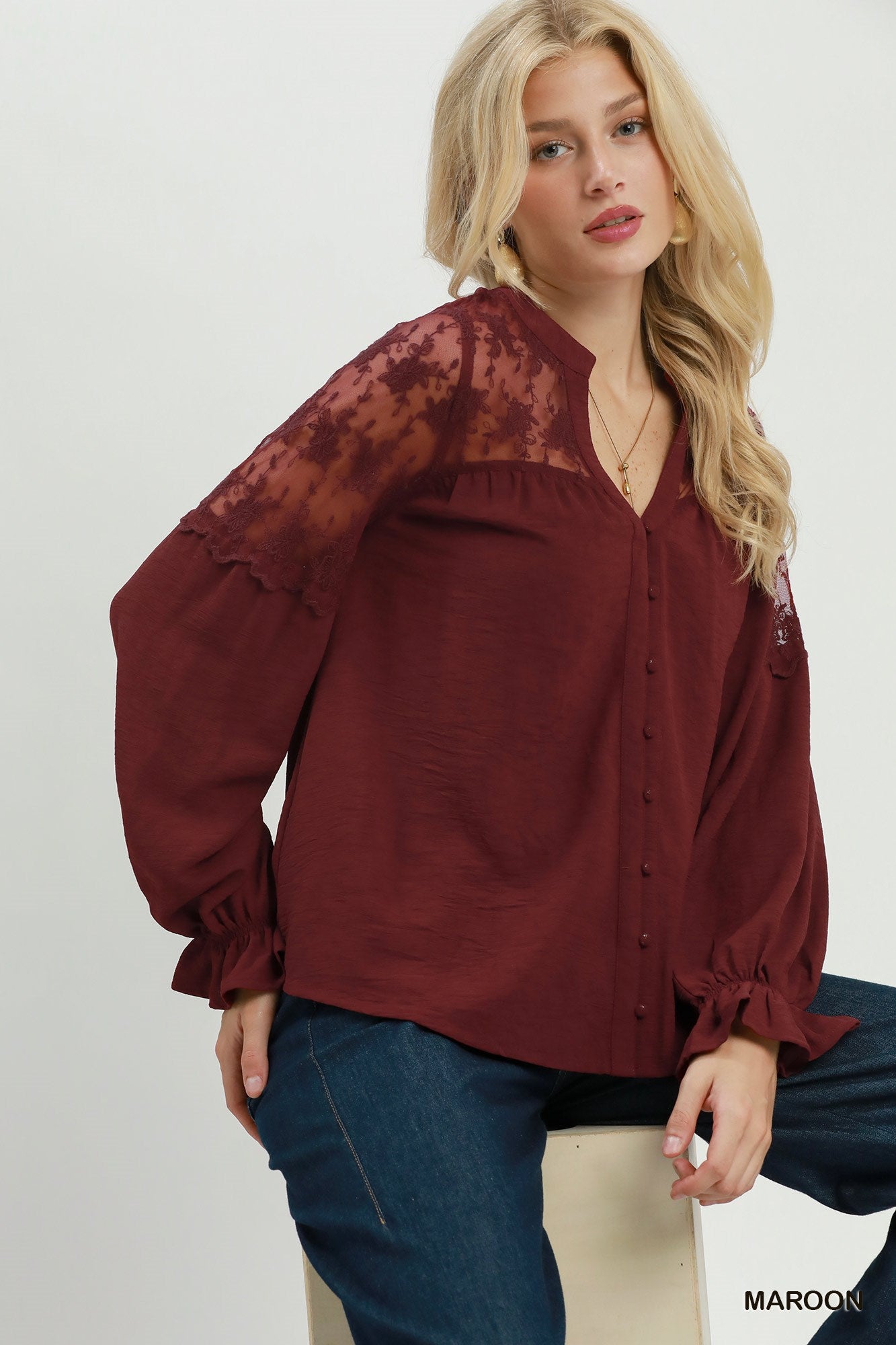 Modern Lace Top