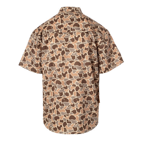 Woodlands Camo Button Down (R783)