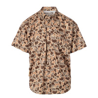 Woodlands Camo Button Down (R783)