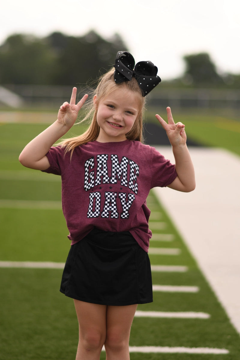 Checkered Game Day Tee