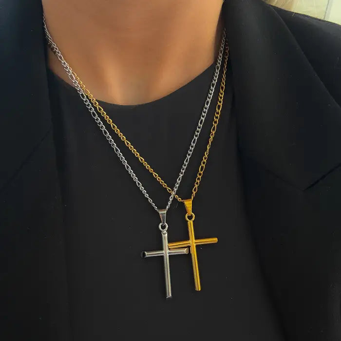 Large Cross Necklace