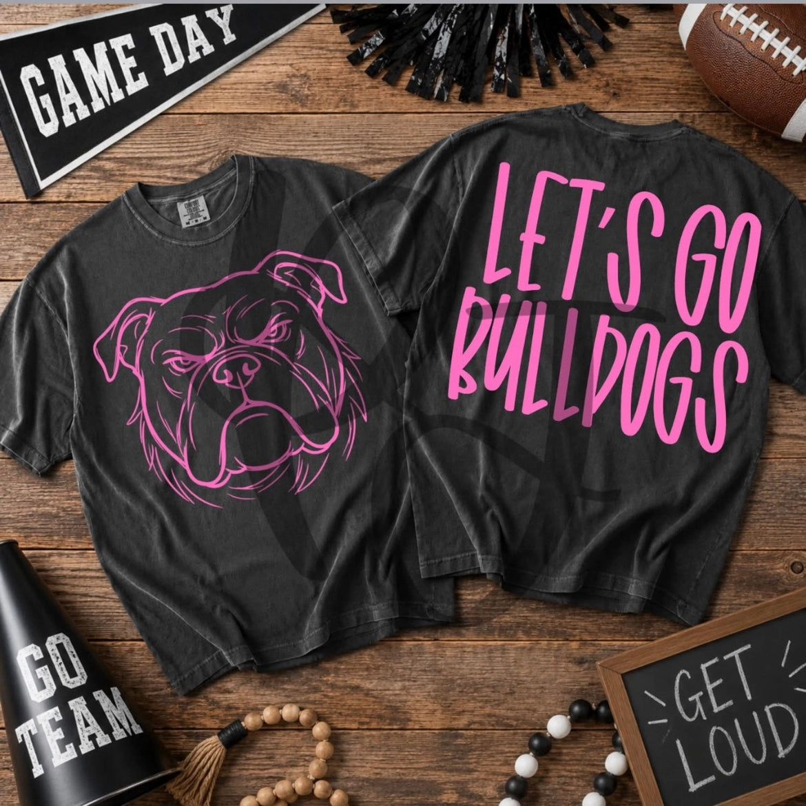 Let's Go Pink Out Mascot {Pre-order}