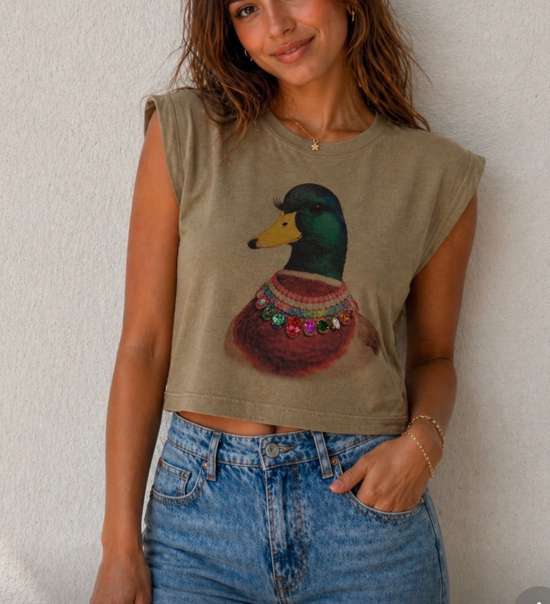 Jeweled Collar Mallard Duck