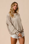 Mollie Lace Sweatshirt