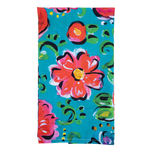 Floral Tea Towel