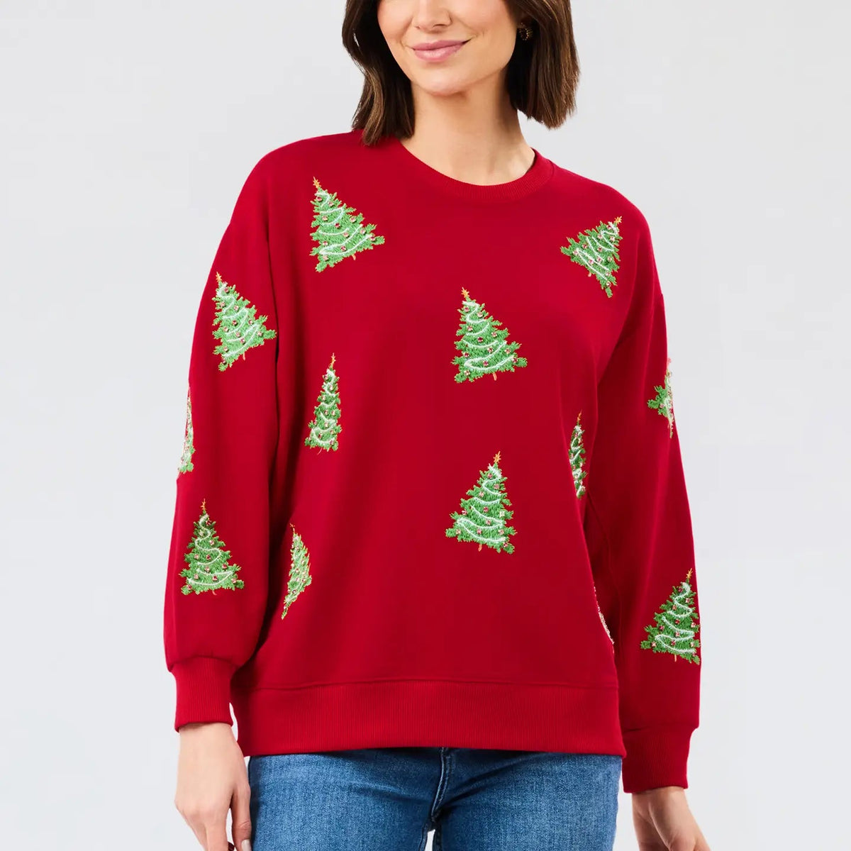 Mary Square Sarah Merry Trees Sweatshirt