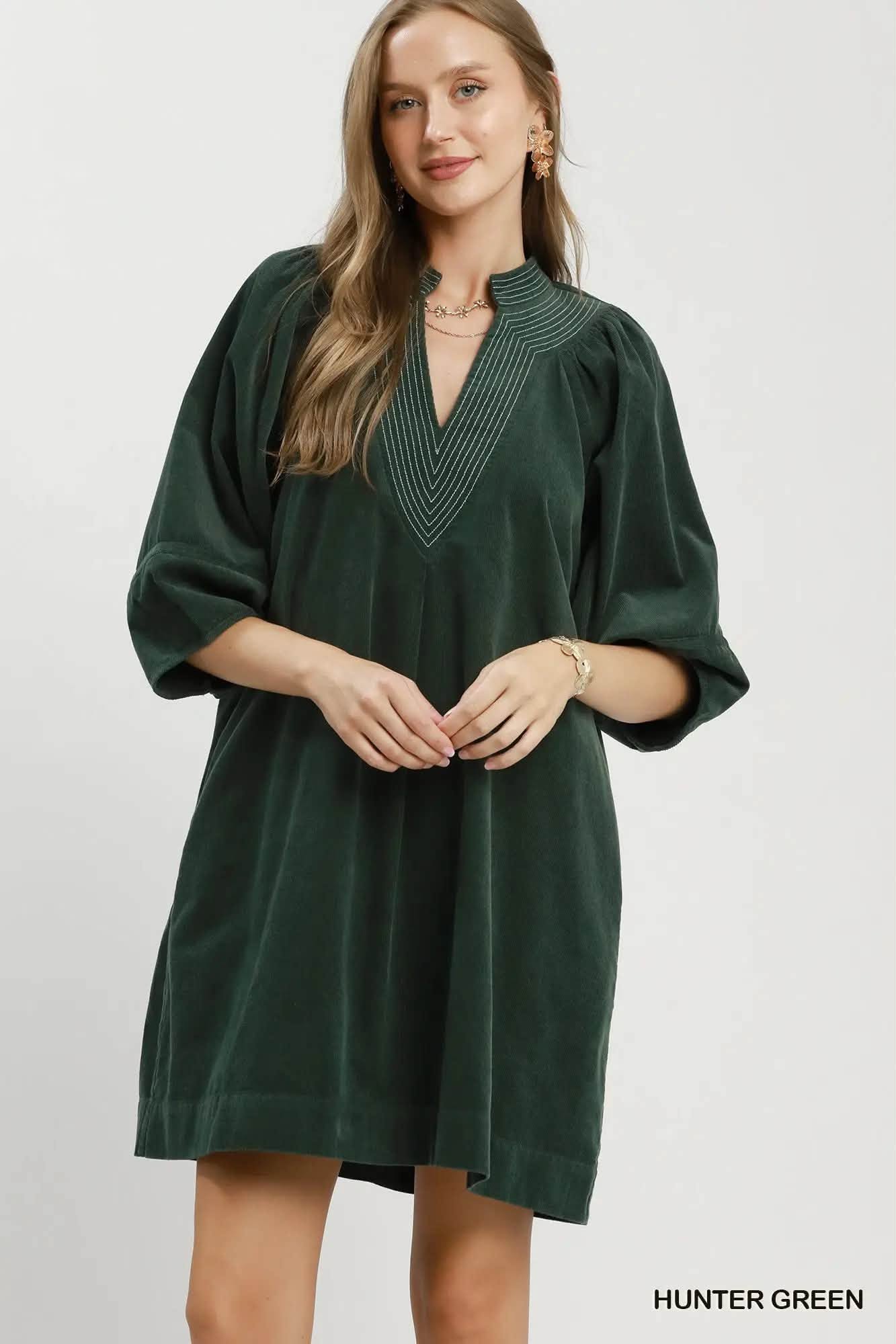 Casey Corduroy Dress