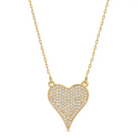 Pavé Heart Necklace