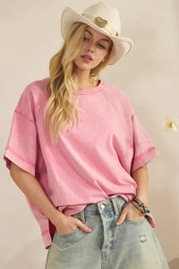Sunset Cotton Oversized Tee