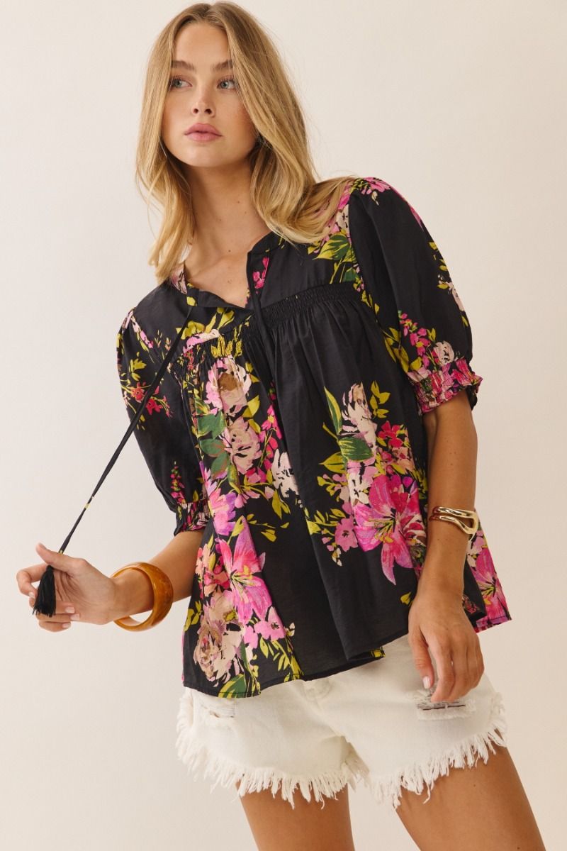 Bella Floral Top