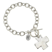 Susan Shaw Cross Toggle Bracelet