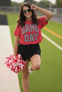 Checkered Game Day Tee
