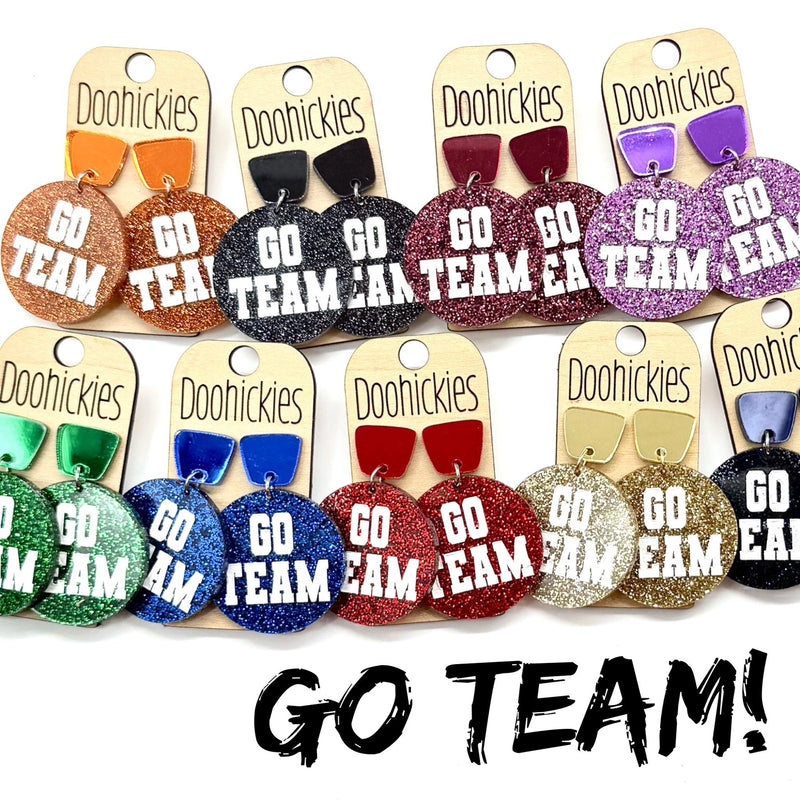 Go Team Spirit Earrings