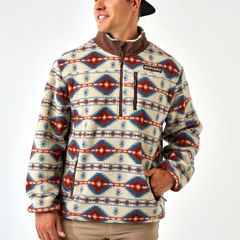 Burlebo Arizona Aztec Mountain Fleece Sherpa