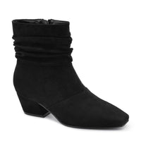 Corky's Addicted  Black Faux Suede