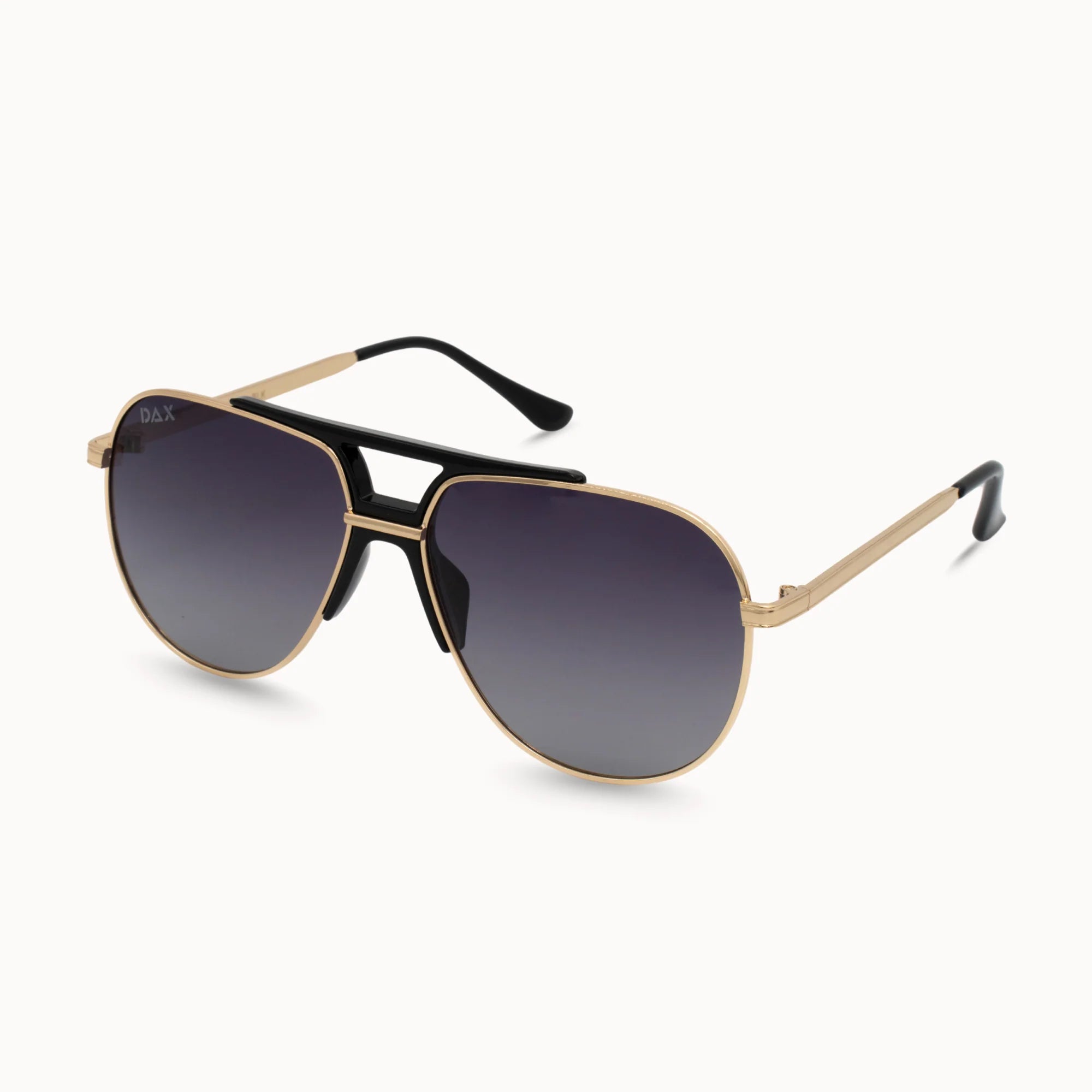 Brooks in Black Dax sunglasses